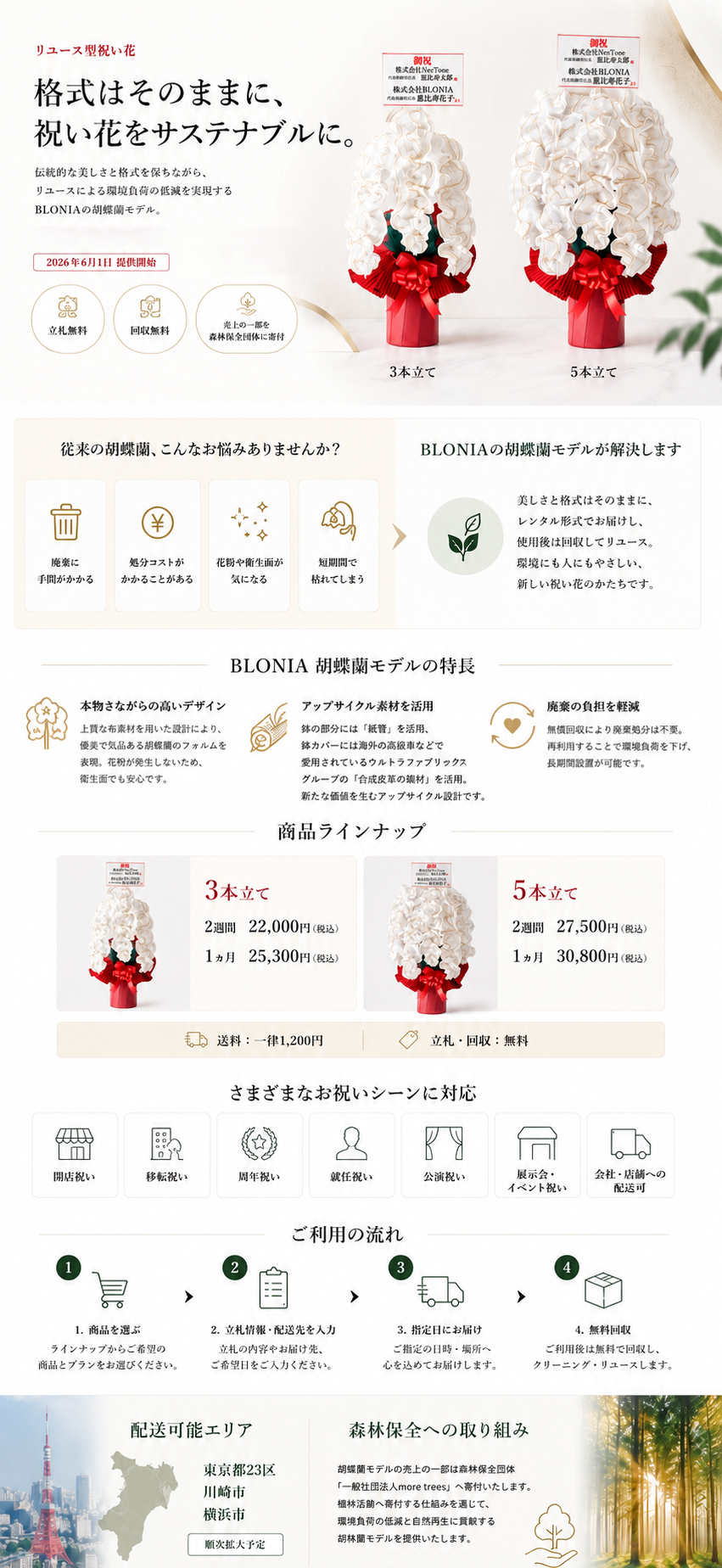 胡蝶蘭モデル紹介